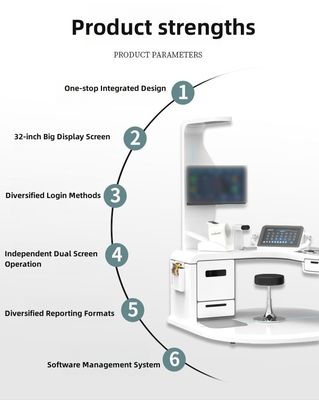 Киоск медицинского осмотра с питанием AC100-240V и WIFI