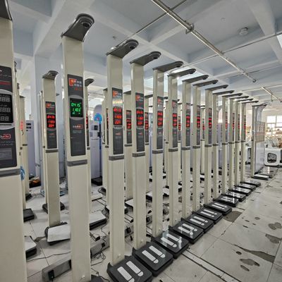 Больничная УЗИ Медицинская шкала роста и веса 500 кг ИМТ Постоянная шкала с ODM