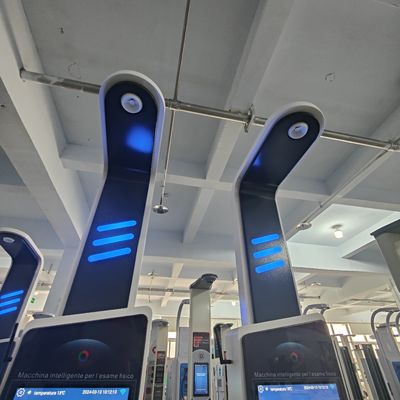Профессиональная ультразвуковая цифровая шкала высоты и веса для больницы размер 33 * 55 * 235 см