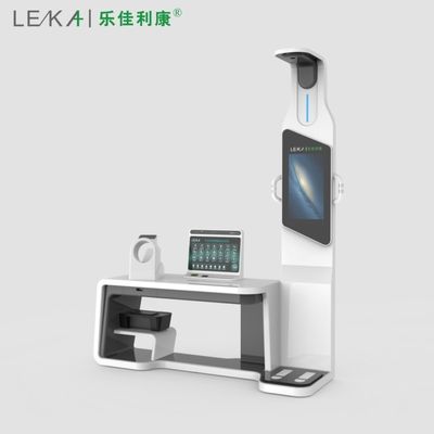Интеллектуальная больница Все в одном Киоск медицинского осмотра HD LCD экран 4G передача данных