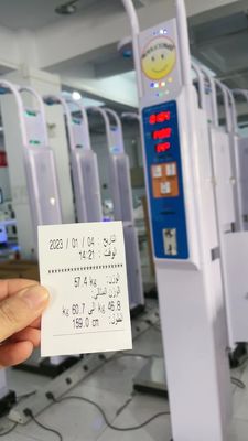 500 кг 200 кг Ультразвуковая монета Операционный вес и высота шкалы ИМТ ИМТ Продажа аптеки баланс