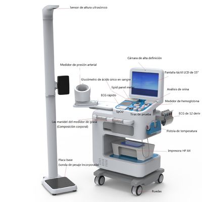 Самообслуживающая диагностическая машина с высокопрочным ABS и питанием AC100-240V