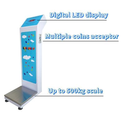 AC 100-240V источник питания Монетно-действующие весы для багажа с N.W/G.W 27/30KG