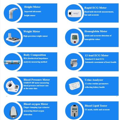 Медицинская станция с акриловым телом и подключением Wi-Fi