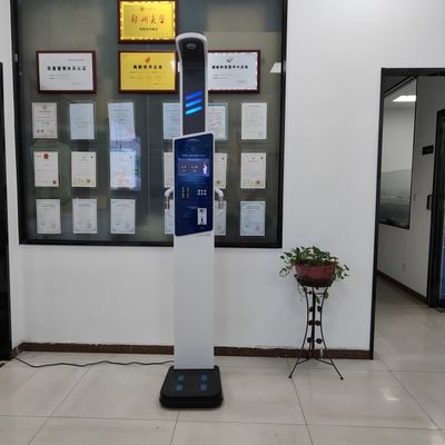 OEM ODM ИМТ-машина для роста Вес проверка состава тела Общий размер 43 * 61 * 240 см