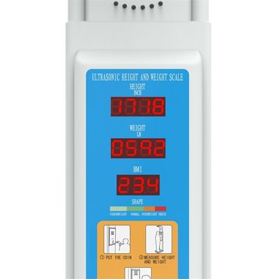 Диапазон 1-500 кг Масштаб измерения высоты и веса тела HW-600 для точных показаний