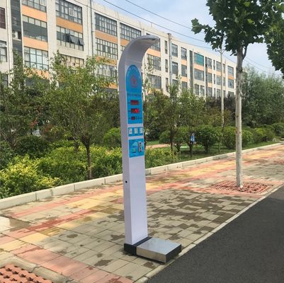AC100-240V Монетное цифровое складное шкаловое измерение BMI для диапазона 1-500 кг