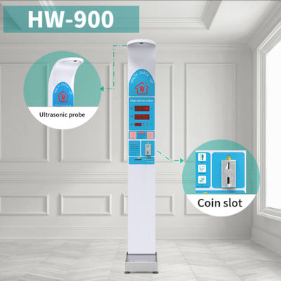 AC100-240V Цифровая складная монета Высота весовая шкала с ИМТ и функцией продажи N.W 42kg
