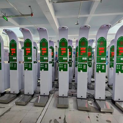 AC100-240V Цифровая складная монета Высота весовая шкала с ИМТ и функцией продажи N.W 42kg
