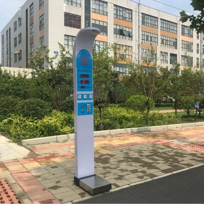 AC100-240V Цифровая складная монета Высота весовая шкала с ИМТ и функцией продажи N.W 42kg