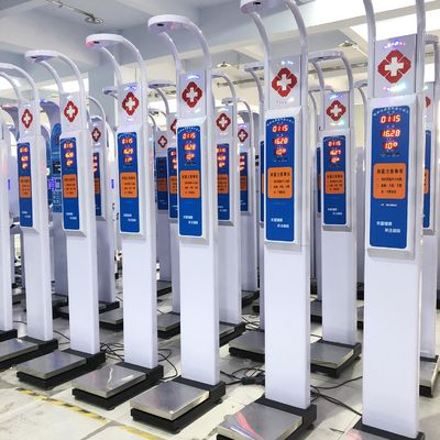 Ультразвуковая цифровая шкала тела HW-600 Медицинская машина для измерения высоты и веса