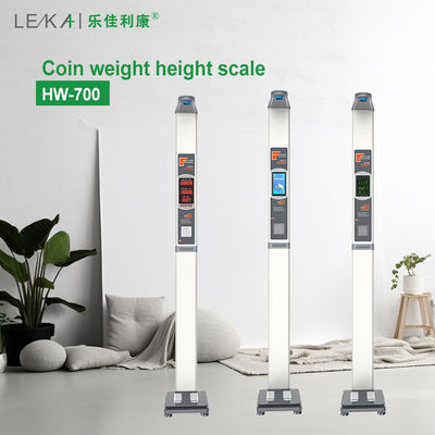 Синяя HW-700 200 кг электронная весы с колесами удобная и удобная для пользователя