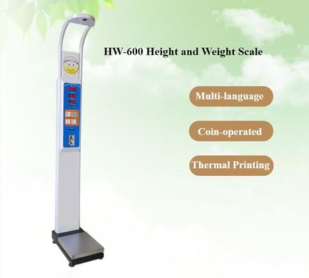 N.W 38kg Медицинский уровень Высота Весы Весы для HW-600 Монетной электронной машины ИМТ