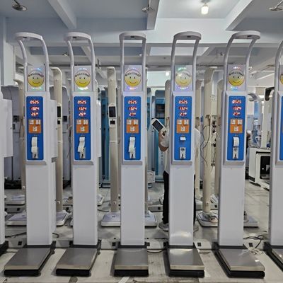 Профессиональная машина для измерения высоты и веса тела с электронной шкалой